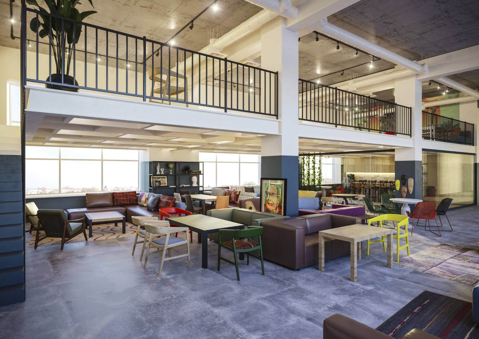Strengthening the benefits of the co-working space through design