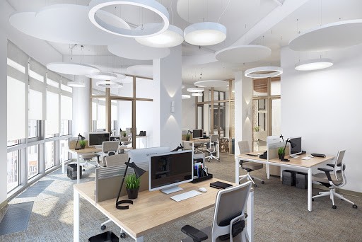 How to optically maximize space in the office? 3