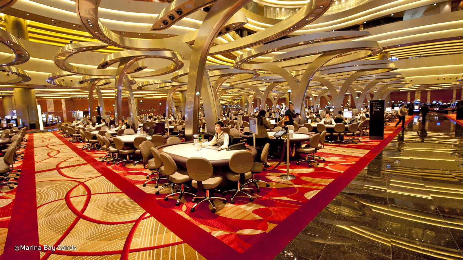 Casino interior design