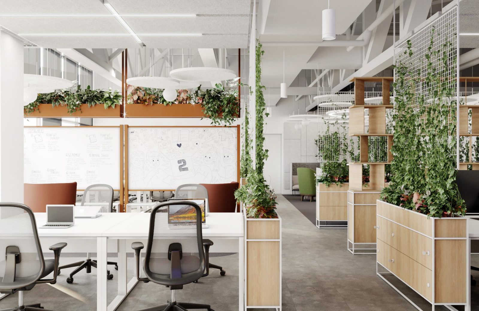 Office zoning: how to keep employees in the workplace 11