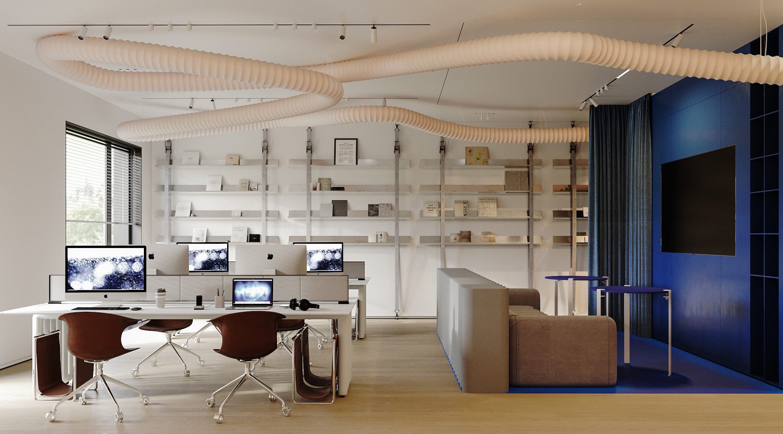 Проєкт офісу для архітектурної та дизайн студії Levelstudio