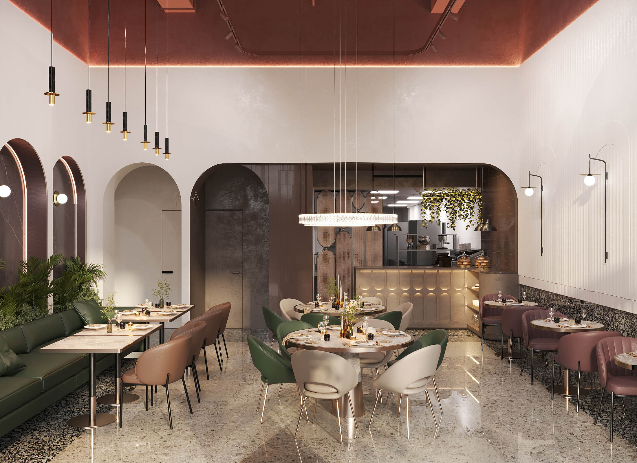 Restaurant Interior Design: How To Attract Visitors Not Only With Exquisite Dishes? 7