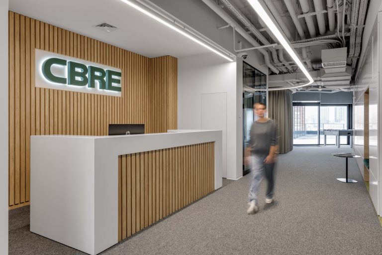 CBRE Ukraine office reception