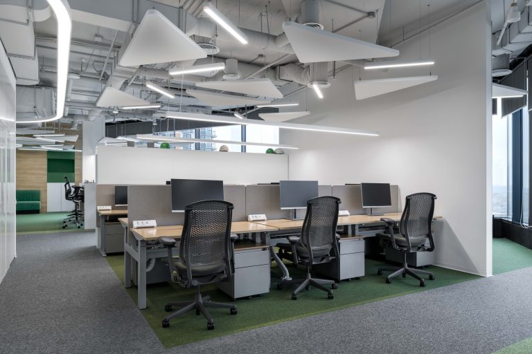 Office interior design for CBRE Ukraine