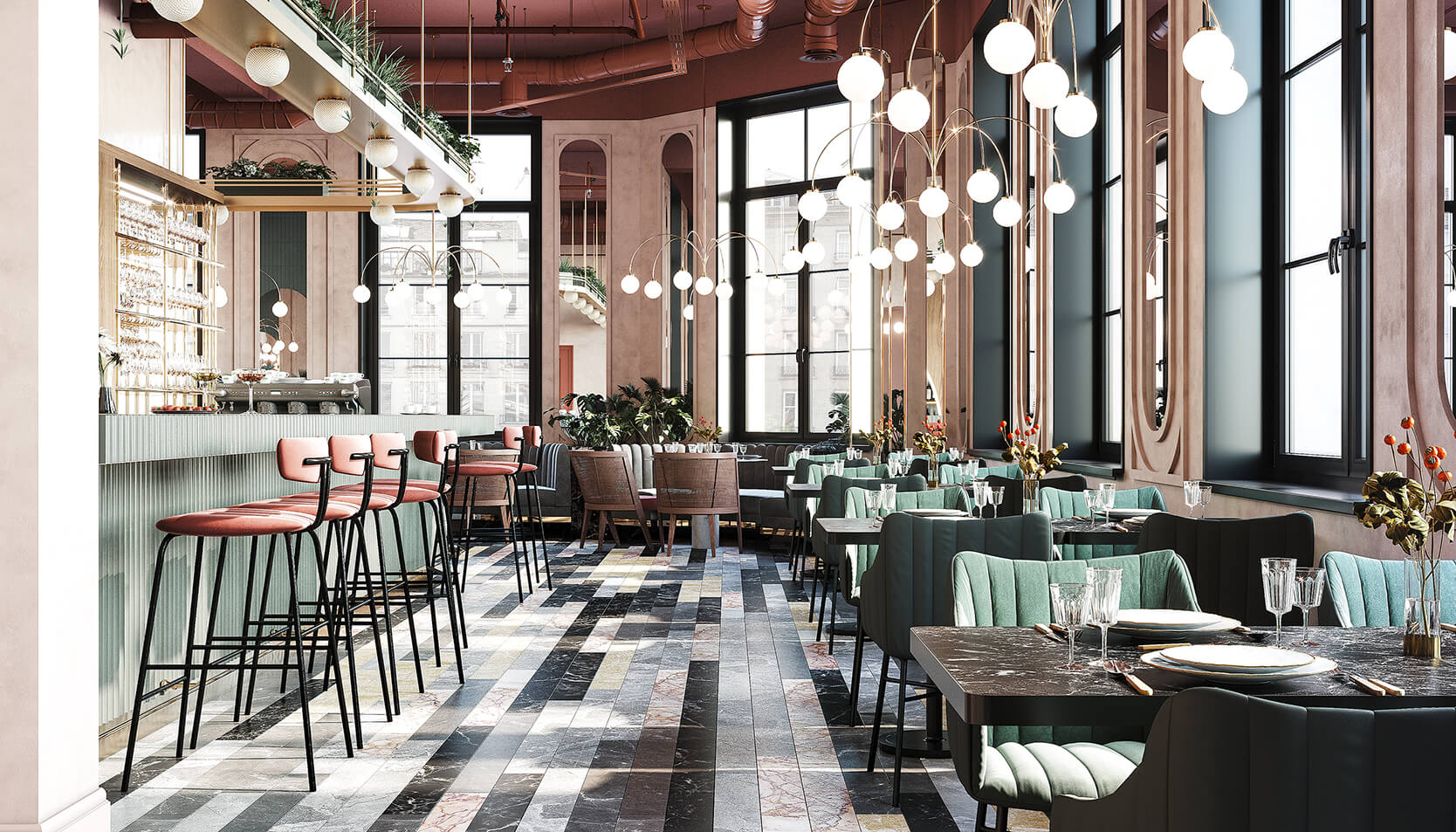 Restaurant Interior Design: How To Attract Visitors Not Only With Exquisite Dishes?