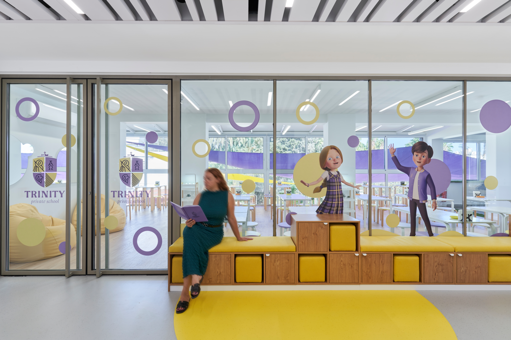 Interior Design of a Modern School
