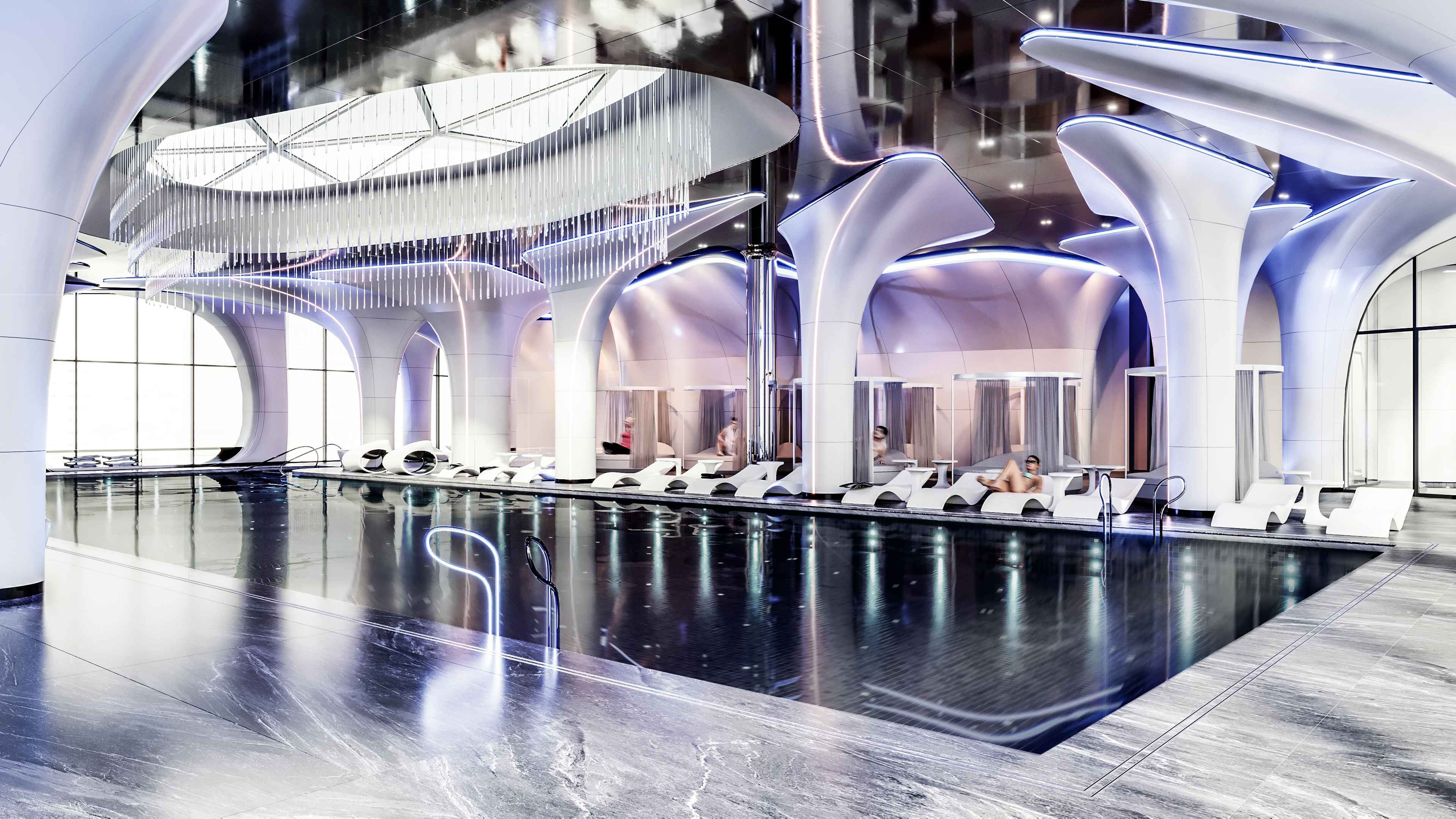 Futuristic Spa Design: Project Locus