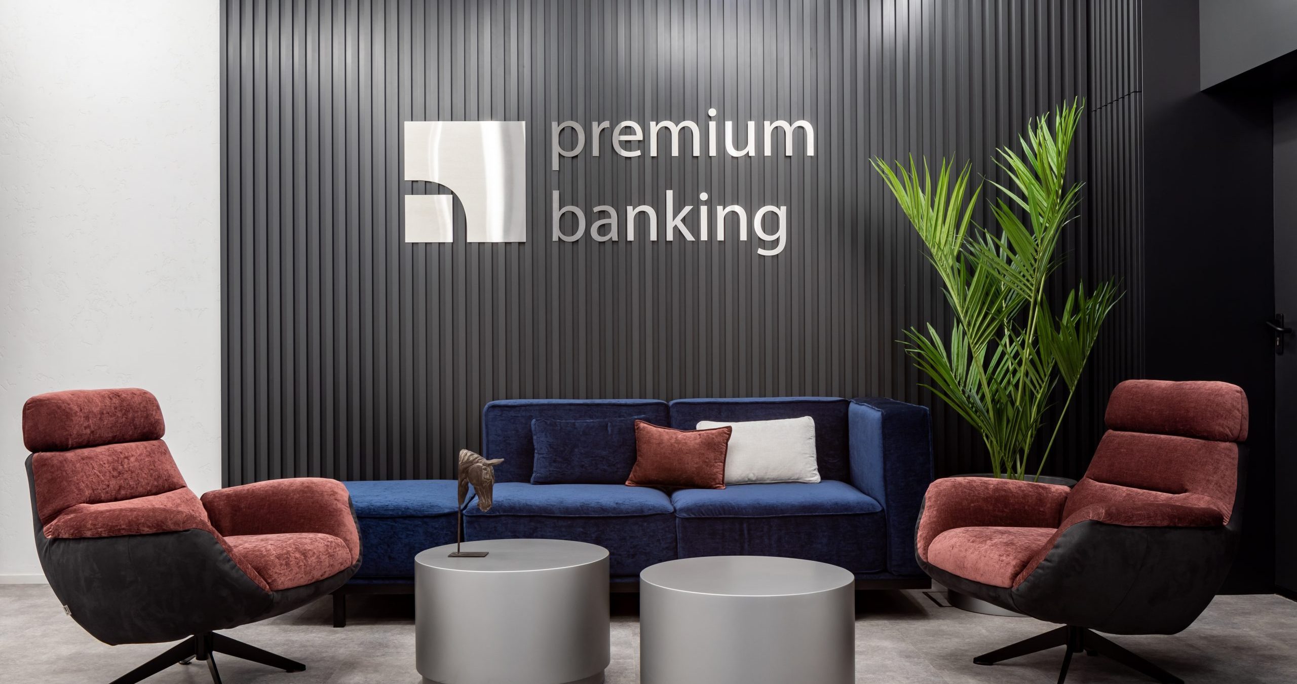 Interior design of bank branches